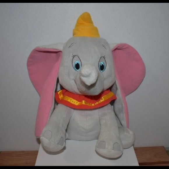 Disney Kohls Cares 12" Dumbo Flying Elephant Gray Plush Stuffed Animal Big Ears - Picture 2 of 9